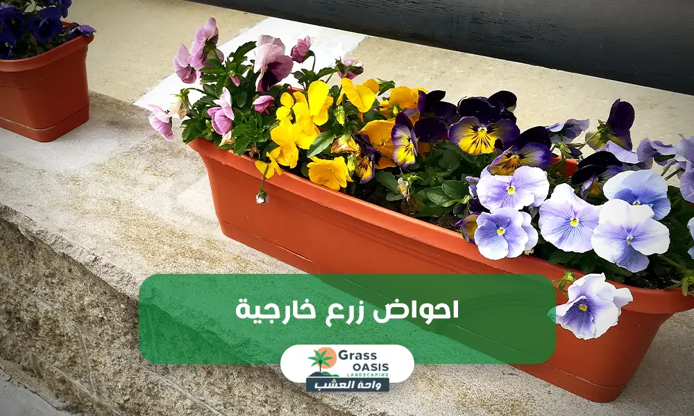 احواض زرع خارجية