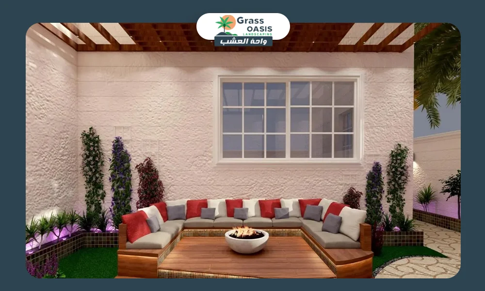 تصميم حدائق خارجية