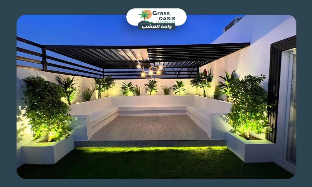 تصميم حدائق خارجية