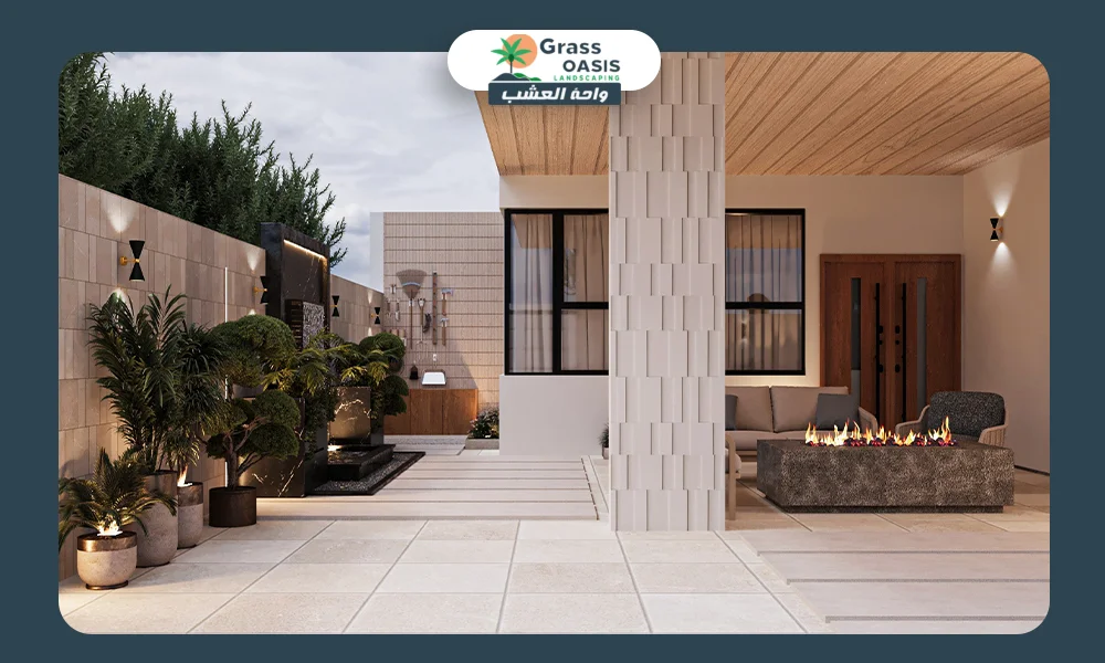  تصميم حوش خارجي