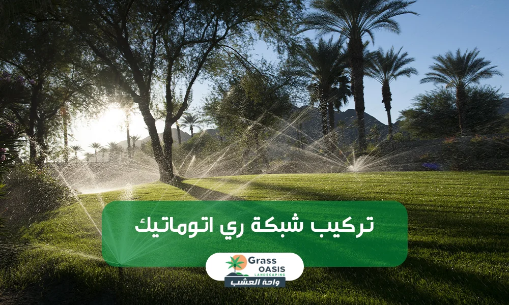 تركيب شبكة ري اتوماتيك